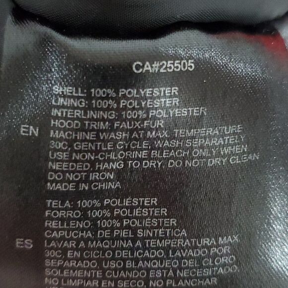 Noize large orange mountaineering coat - Picture 7 of 8